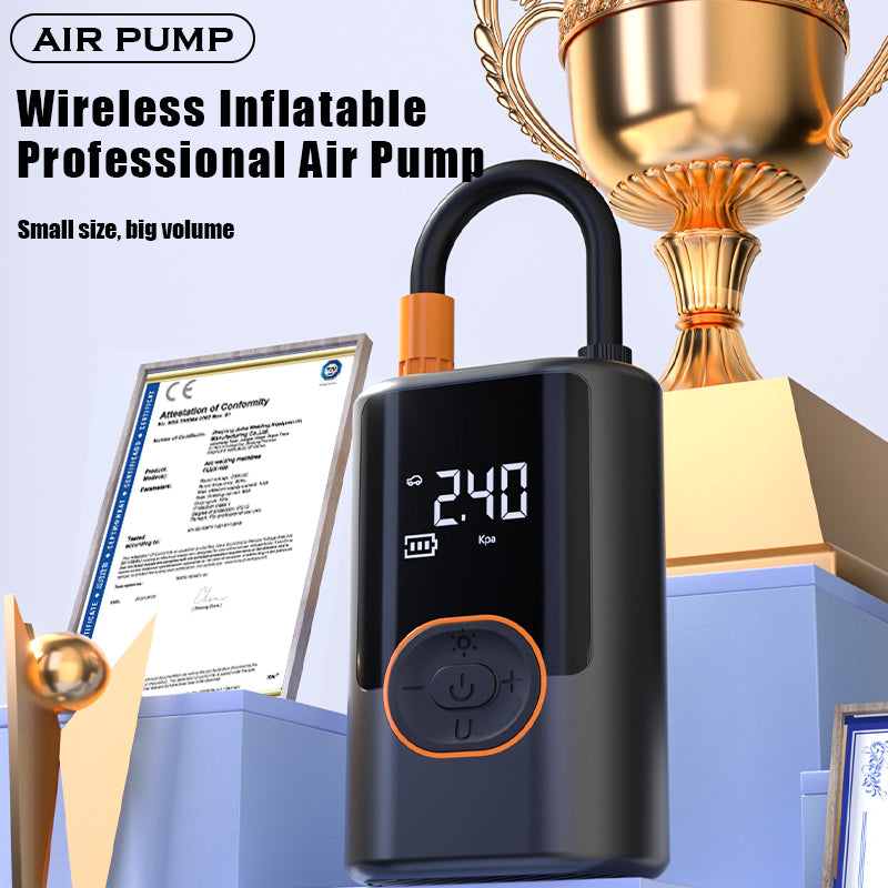 Tire Inflator Portable Cordless Air Pump for Car, Motorcycle, Bicycle, Balls and More